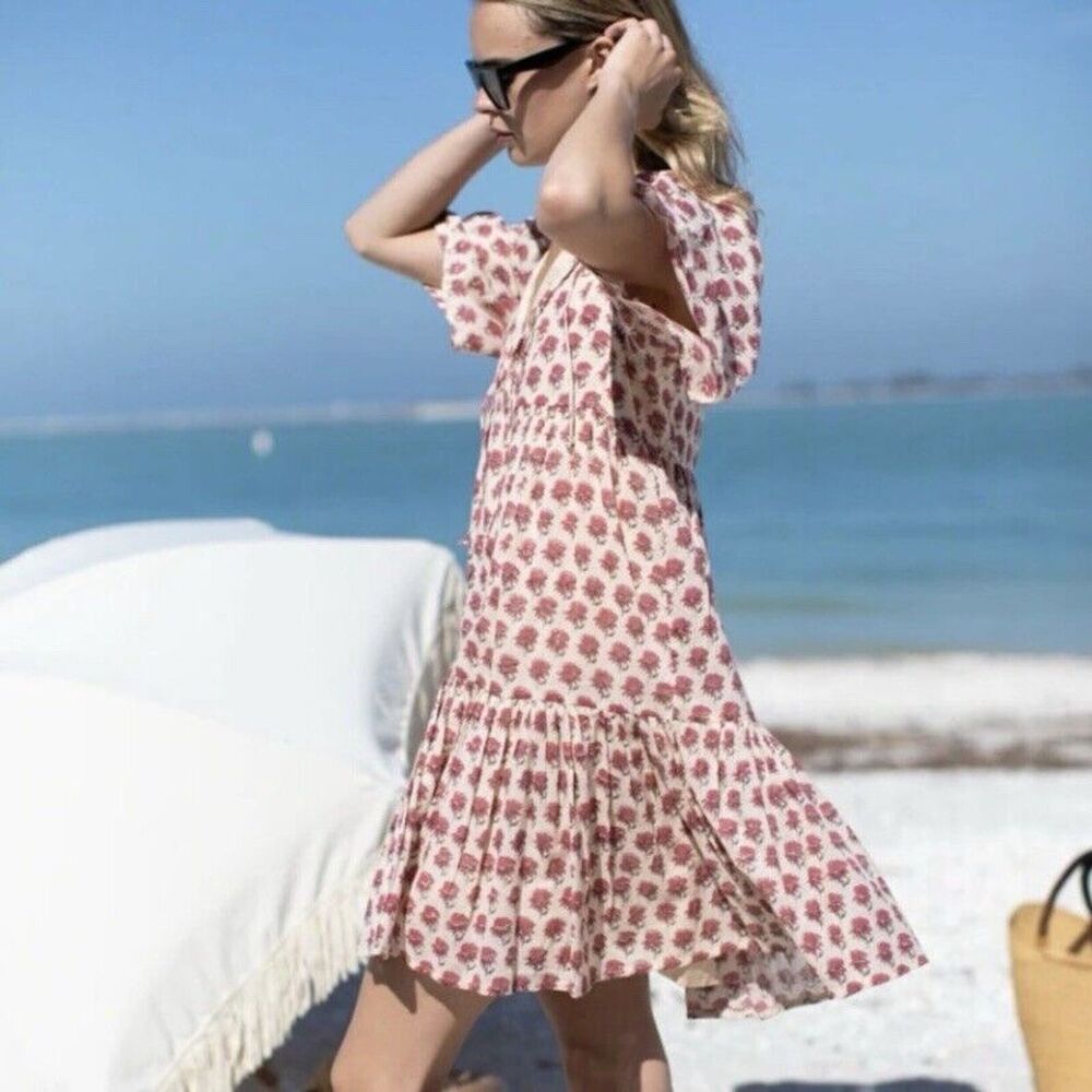 Emerson Fry India Collection Isla Dress in Alma Organic Size XS/S